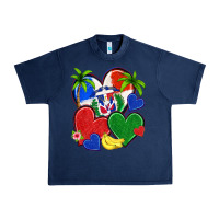 Dominican Repuclic Hearts Urban Heavy Tee | Teevron