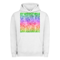 Pigment Lunar Rock watercolor rainbow tiger seamless pattern Urban Hoodie - BundleAndBundleShop