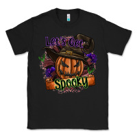 Black lets get spooky Classic Tee - SublimationCraftShop