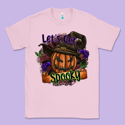 Lets Get Spooky Classic Tee Designed By Sublimationcraftshop