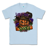 Dusty Blue lets get spooky Classic Tee - SublimationCraftShop