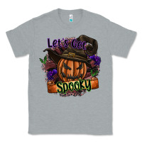 Heather Grey lets get spooky Classic Tee - SublimationCraftShop