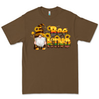 Cacao western bee kind gnomes bee honey sunflowers leopard serape Premium Tee - Artiststas