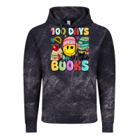 Cloud Black 100 days in the books Vintage Hoodie - MaliasSmallBusiness