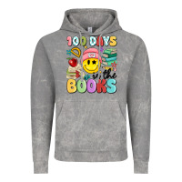 Cloud Rock 100 days in the books Vintage Hoodie - MaliasSmallBusiness