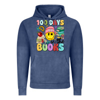 Vintage Denim 100 days in the books Vintage Hoodie - MaliasSmallBusiness
