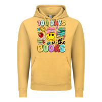 Vintage Mustard 100 days in the books Vintage Hoodie - MaliasSmallBusiness