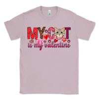 Lilac my cat is my valentine Classic Tee - NancyCooperArtShop