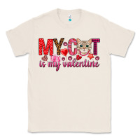 Natural my cat is my valentine Classic Tee - NancyCooperArtShop