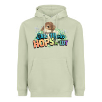 Matcha Little mister hops a lot Easter day Heavyweight Hoodie - HowdyJamesFarm
