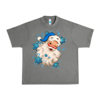 Tornado winter christmas santa claus Urban Heavy Tee - MaliasSmallBusiness