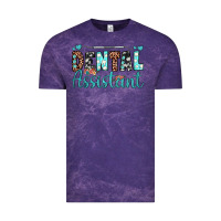 Cloud Purple dental assistant Vintage Tee - JahusDesignShop