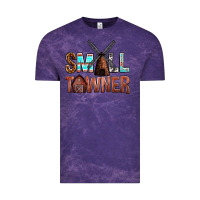 Cloud Purple small towner Vintage Tee - NancyCooperArtShop