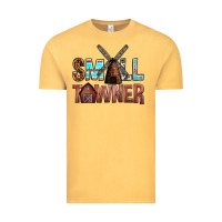 Vintage Mustard small towner Vintage Tee - NancyCooperArtShop
