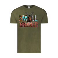 Vintage Olive small towner Vintage Tee - NancyCooperArtShop