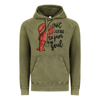 Vintage Olive got a little cajun in my soul Vintage Hoodie - MaliasSmallBusiness