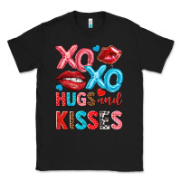 Black xo xo hugs and kisses Classic Tee - NancyCooperArtShop