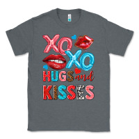 Charcoal Heather xo xo hugs and kisses Classic Tee - NancyCooperArtShop