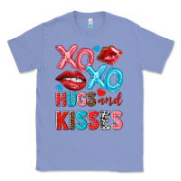 Colony Blue xo xo hugs and kisses Classic Tee - NancyCooperArtShop