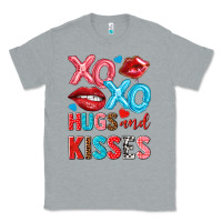 Heather Grey xo xo hugs and kisses Classic Tee - NancyCooperArtShop