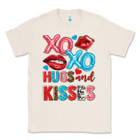 Natural xo xo hugs and kisses Classic Tee - NancyCooperArtShop