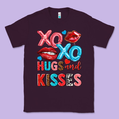 Xo Xo Hugs And Kisses Classic Tee Designed By Nancycooperartshop