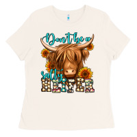 Bone don't be a salty heifer long haired cow Ladies Tee - Jasminsmagicworld