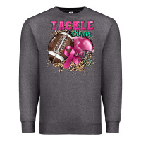 Charcoal Heather Tackle Cancer Premium Sweatshirt - HowdyJamesFarm