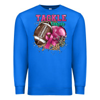 True Royal Tackle Cancer Premium Sweatshirt - HowdyJamesFarm