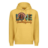 Antique Gold love thanksgiving Premium Hoodie - JahusDesignShop