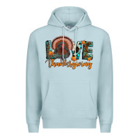 Blue Mist love thanksgiving Premium Hoodie - JahusDesignShop