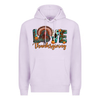 Lilac love thanksgiving Premium Hoodie - JahusDesignShop