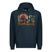 Navy love thanksgiving Premium Hoodie - JahusDesignShop