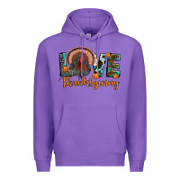 Purple love thanksgiving Premium Hoodie - JahusDesignShop