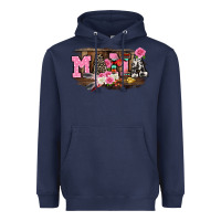 Navy Mother's Day mama Heavyweight Hoodie - CowGirlArtShop