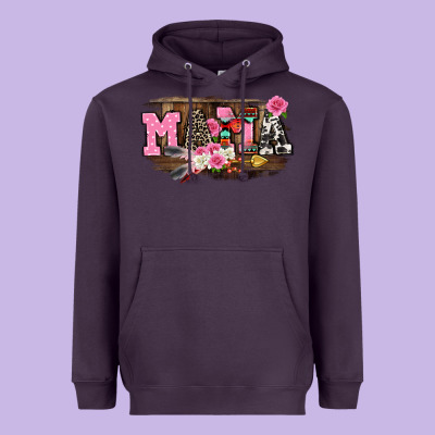 Mother's Day Mama Heavyweight Hoodie Designed By Cowgirlartshop