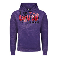 Cloud Purple i am loved john 3 16 Vintage Hoodie - MaliasSmallBusiness