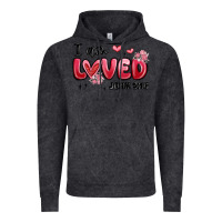 Vintage Black i am loved john 3 16 Vintage Hoodie - MaliasSmallBusiness