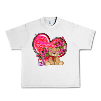 Lunar Rock valentines heart with bear Urban Heavy Tee - NancyCooperArtShop