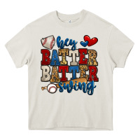 Cream hey batter batter swing baseball Heavy Core Tee - Jasminsmagicworld