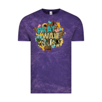 Cloud Purple pray wait trust crosses christian Vintage Tee - NancyCooperArtShop