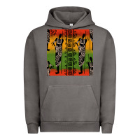 Pigment Tornado african silhouette seamless pattern Urban Hoodie - BundleAndBundleShop