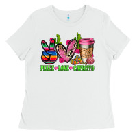 White But first cafecito y chismecito Ladies Tee - RanaPortraitStore
