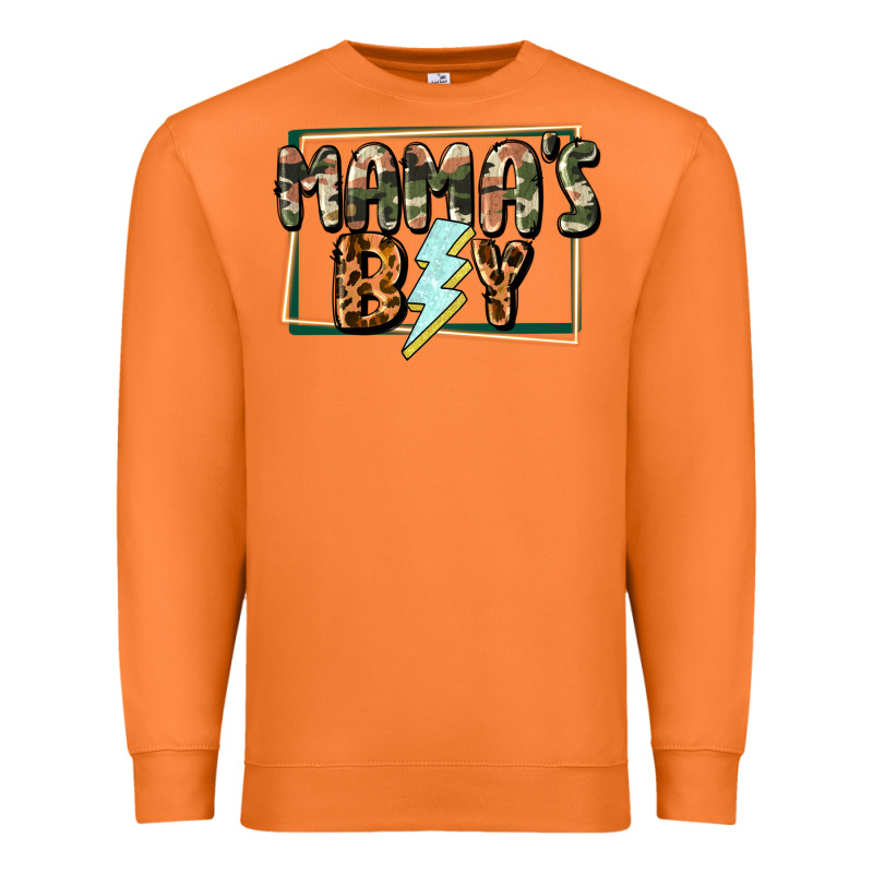 Mama's Boy Mother's Day Premium Sweatshirt by CowGirlArtShop | Teevron