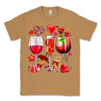 Toasted Coconut valentines day wine glasses Classic Tee - NancyCooperArtShop