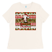 Bone Moooey christmas Ladies Tee - Artiststas