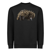 Black short beaked echidna Heavyweight Sweatshirt - LillyAllenDesigns