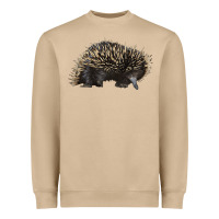 Mushroom short beaked echidna Heavyweight Sweatshirt - LillyAllenDesigns