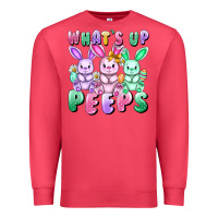 Cardinal What's up peeps Easter bunnies Easter Day Premium Sweatshirt - CowGirlArtShop