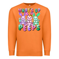 Carrot What's up peeps Easter bunnies Easter Day Premium Sweatshirt - CowGirlArtShop